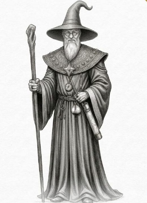 Master Orrin, the teacher at Starfall Academy